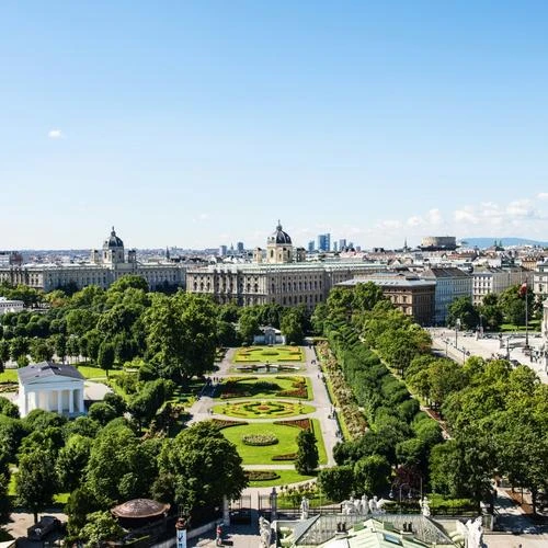 Volksgarten, Burggarten and Parliament