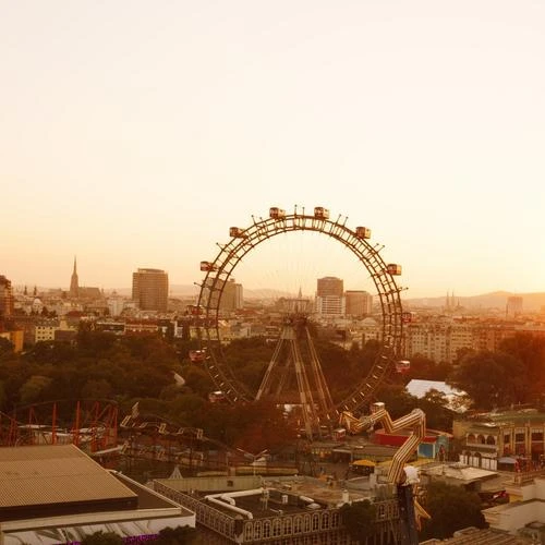 Wiener Prater and Riesenrad